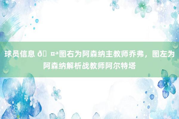 球员信息 🤪图右为阿森纳主教师乔弗，图左为阿森纳解析战教师阿尔特塔